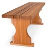 4-ft Backless Bench