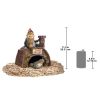 GARDEN GNOMES TOAD HOUSE