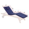 Blue Adirondack Chair Cushion