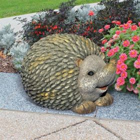 HUMONGOUS HEDGEHOG GARDEN STATUE