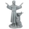 ST FRANCIS GARDEN BLESSING STATUE