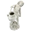 YOUNG CHLID URN CARRIER GARDEN STATUE