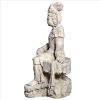 RESTING GUAN YIN GARDEN STATUE