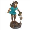 FRANCINE FAIRY GARDENER BRONZE STATUE