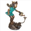 FRANCINE FAIRY GARDENER BRONZE STATUE