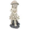 MEDIUM REBECCA GARDENER GIRL STATUE