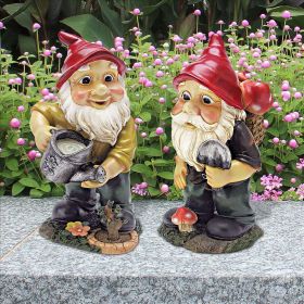 GULLIVER & MUSHROOMIE GARDEN GNOMES SET