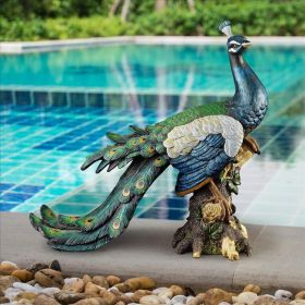 PALACE PEACOCK GARDEN STATUE