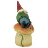 GNOMES FROG HOUSE GARDEN STATUE