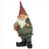 DAGOBERT WITH GIFTS GARDEN GNOME STATUE