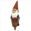WHEELBARROW WILLIE GARDEN GNOME STATUE