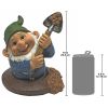 SHOVELING SAM THE GARDEN GNOME STATUE