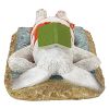BEACH BUNNY GARDEN STATUE