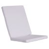 Royal White Hinged Chair Cushions