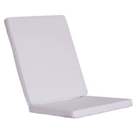 Royal White Hinged Chair Cushions