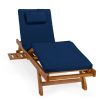 Blue Adirondack Chair Cushion