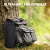YSSOA; Ultralight Portable; Lightweight Foldable Chair for Backpacking for Outdoor Camp; Travel; Picnic; Hiking; 176 LBS Capacity; Black; 1-Pack