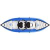 Inflatable Kayak Set with Paddle & Air Pump, Portable Recreational Touring Kayak Foldable Fishing Touring Kayaks, Tandem 2 Person Kayak