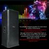 5 Core 2PCS DJ Speakers 15 inch Outdoor Speaker System Pro Pa Party Monitor Speaker PMPO Wooden 15X2 1250 FX CPT 2PCS