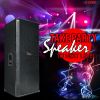 5 Core 2PCS DJ Speakers 15 inch Outdoor Speaker System Pro Pa Party Monitor Speaker PMPO Wooden 15X2 1250 FX CPT 2PCS