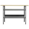 Workbench Gray 47.2"x23.6"x33.5" Steel