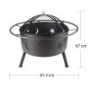 IRON FIRE PIT