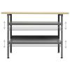 Workbench Gray 47.2"x23.6"x33.5" Steel