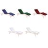 5-Piece Oval Extension Table Folding Arm Set