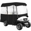Outdoor Lawn Golf Club Cart Cover Driving Enclosure Waterproof Person Roll-up Door