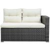 Outdoor Furniture Sofa Set with Large Storage Box
