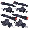 Universal Golf Cart Seat Belts and Bracket Kit