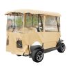 Outdoor Lawn Golf Club Cart Cover Driving Enclosure Waterproof Person Roll-up Door