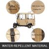 Outdoor Lawn Golf Club Cart Cover Driving Enclosure Waterproof Person Roll-up Door