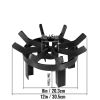 Backyard Camping Round Fire Pit Wheels Fire Pit Grate