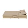 Outdoor Double Sunbed;  Wicker Rattan Patio Reclining Chairs with Adjustable Backrest and Seat;  Conversational Set for 2 Person